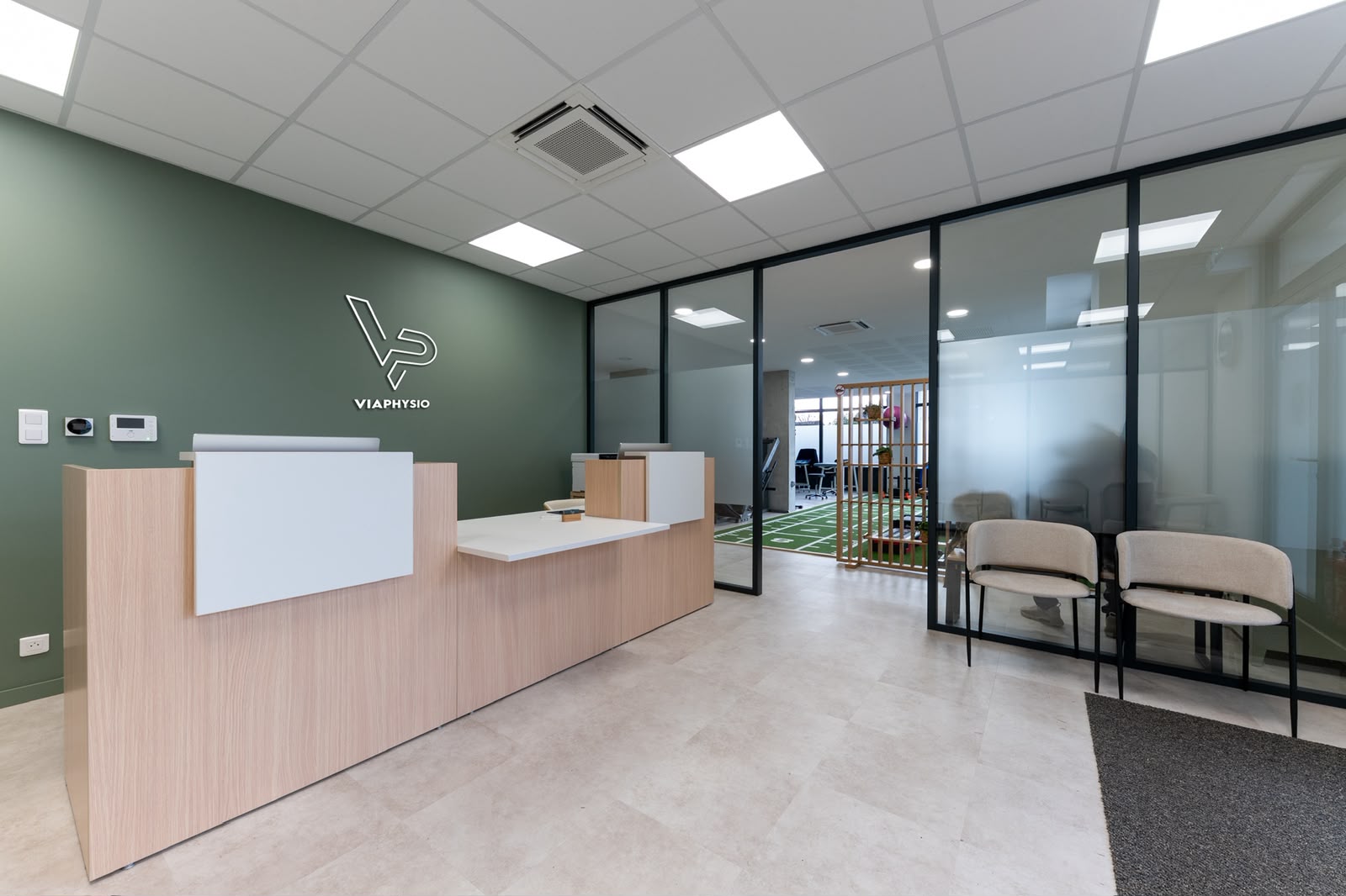Accueil du cabinet ViaPhysio à Longvic